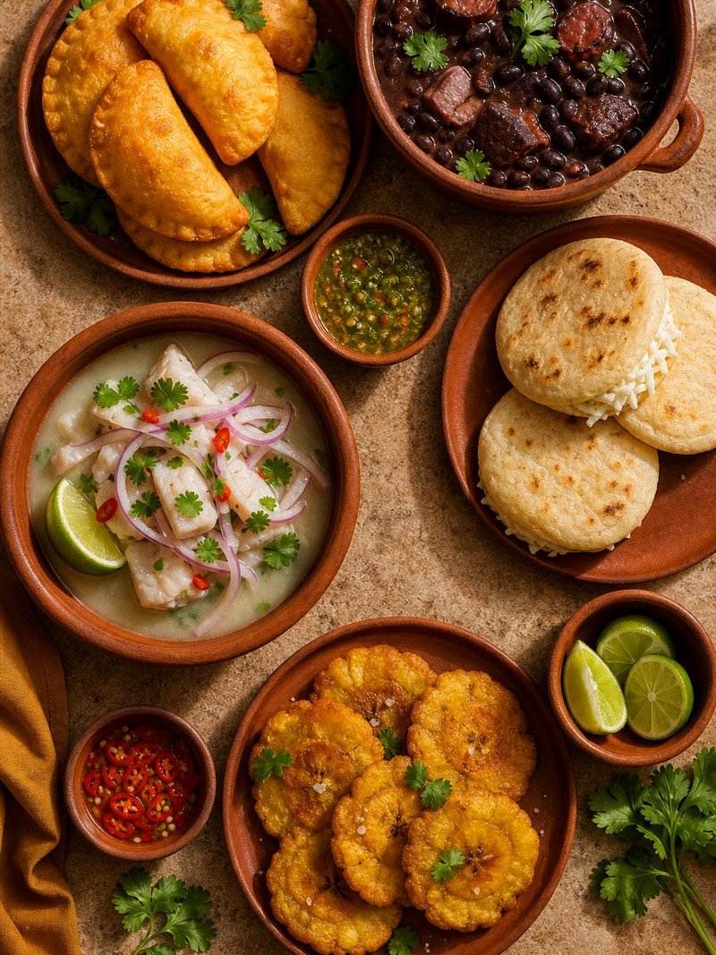 Platos tradicionales de cocina Latina — Happy Yumi