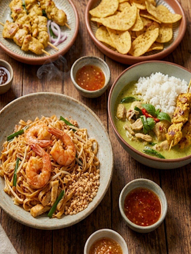Platos tradicionales de cocina Tailandesa — Happy Yumi