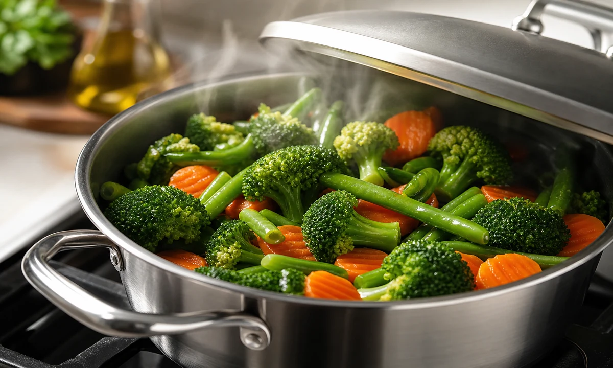 Cómo cocinar verduras para conservar sabor y nutrientes