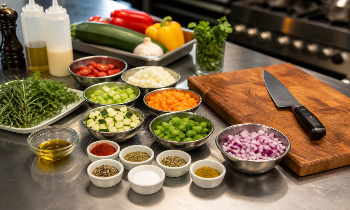 Cómo organizar la mise en place antes de cocinar