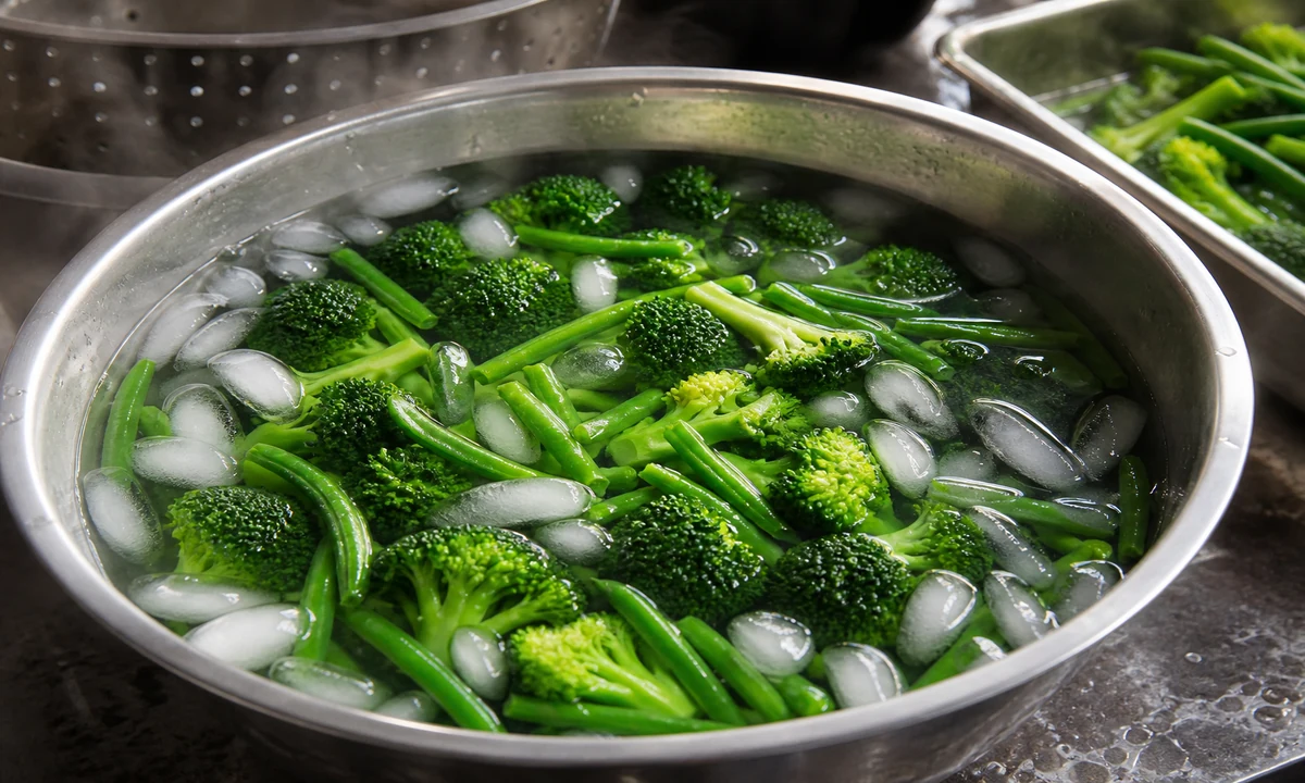 Cómo blanquear verduras correctamente