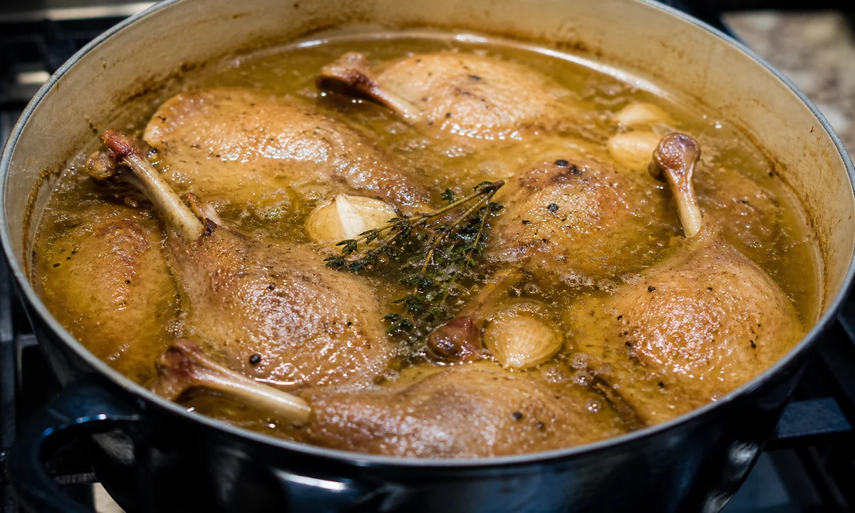 Cómo confitar alimentos: temperatura y tiempos