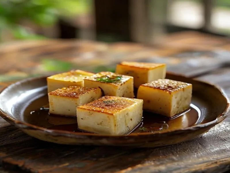 Agedashi tofu — receta de cocina Japonesa