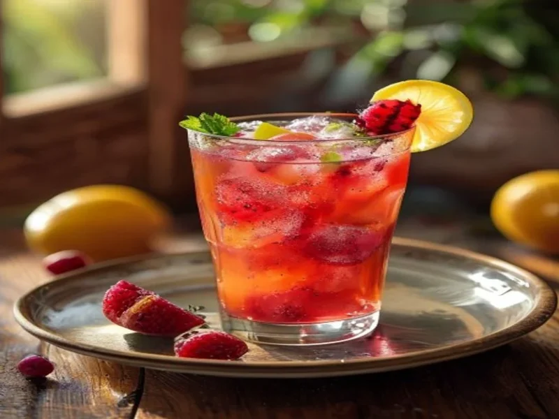 Agua fresca sandia limon — receta de cocina Mexicana