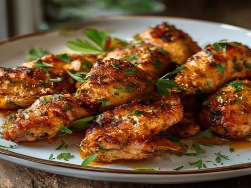 Alitas buffalo air fryer — receta de cocina Internacional