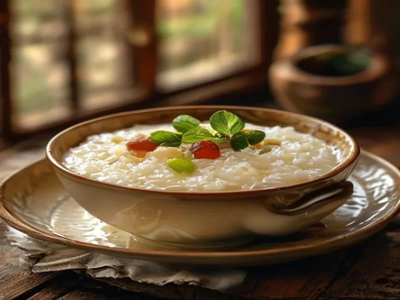 Arroz con leche casero — receta de cocina Mediterránea