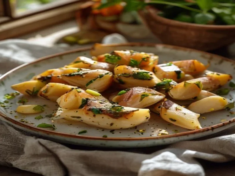 Atun en costra de pistacho — receta de cocina Mediterránea
