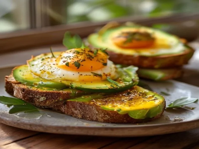 Avocado toast con huevo poché — receta de cocina Internacional