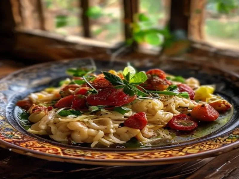 Beshbarmak — receta de cocina Internacional