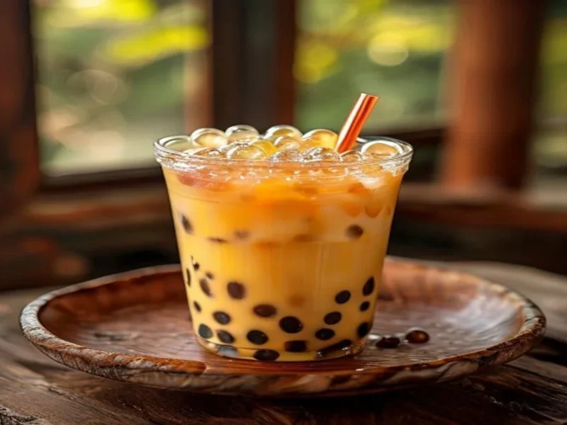 Bubble tea boba clasico — receta de cocina Asiática
