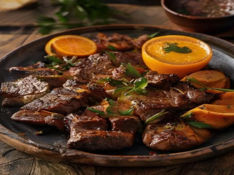 لحم البقر المشوي المكسيكي — receta de cocina مكسيكية