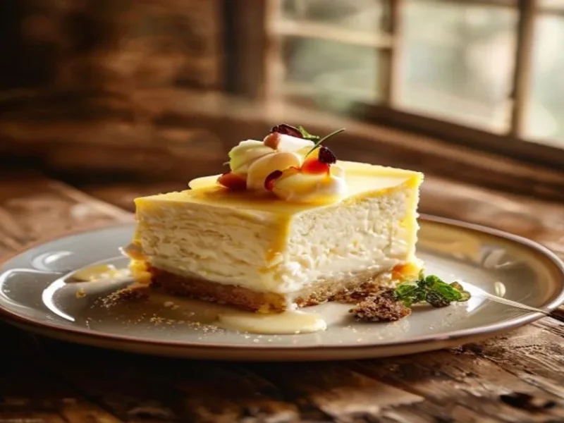 Cheesecake japones esponjoso — receta de cocina Japonesa