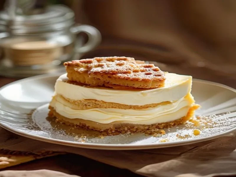 Cheesecake estilo Nueva York — receta de cocina Internacional