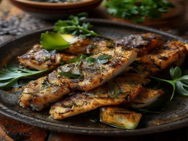 Chermoula de pescado marroqui — receta de cocina Marroquí