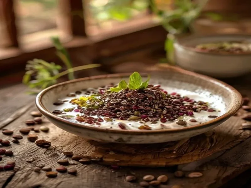 Chia pudding overnight — receta de cocina Mexicana