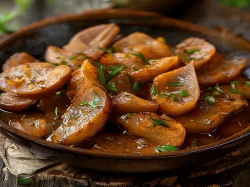 Chipirones encebollados — receta de cocina Mediterránea