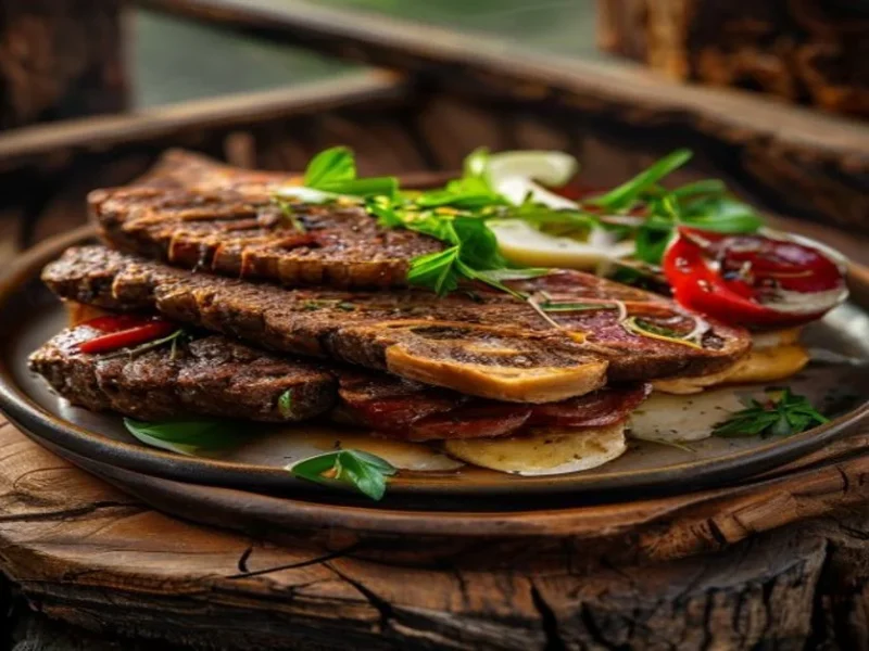 Chivito Uruguayo — receta de cocina Internacional