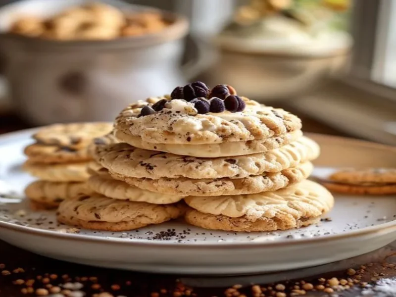 Biscuits et crème — receta de cocina International