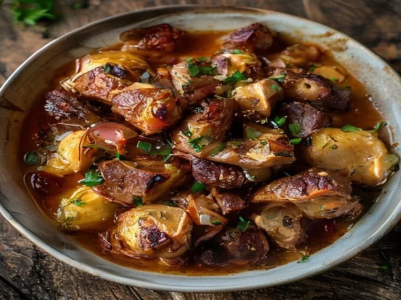 Coq au Vin — receta de cocina méditerranéen