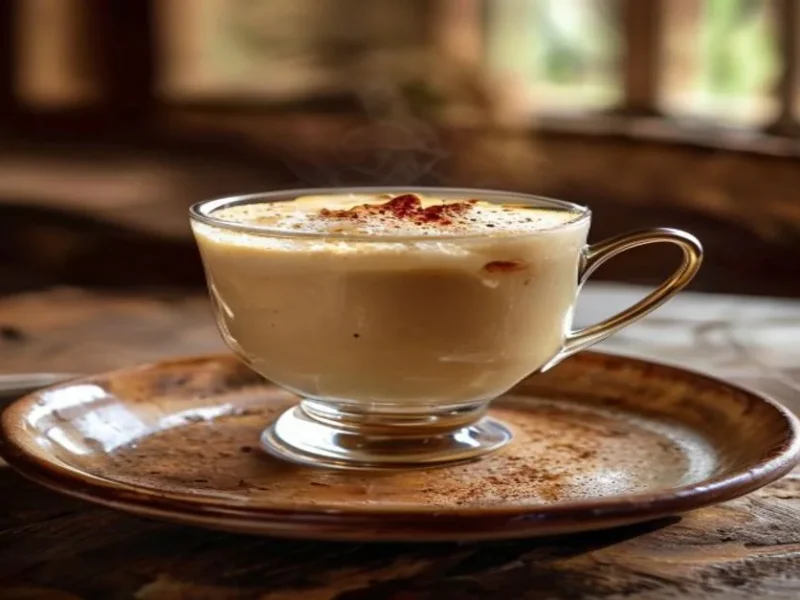 Coquito puertorriqueno sin alcohol — receta de cocina Latina