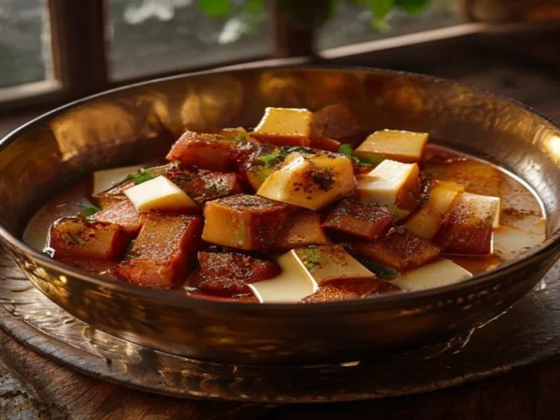 Cordero al curry con leche de coco — receta de cocina India