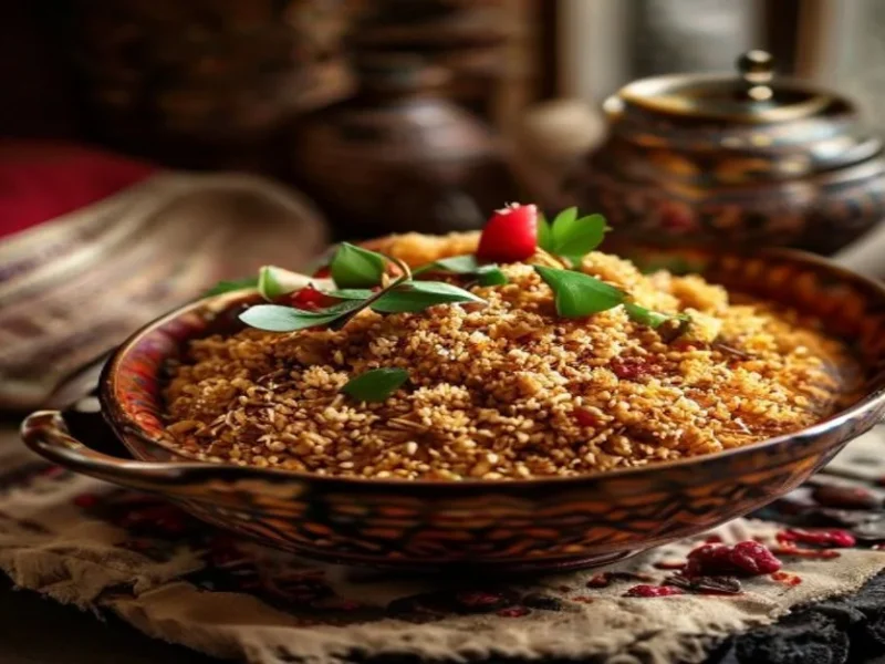 Couscous marroqui tradicional — receta de cocina Marroquí