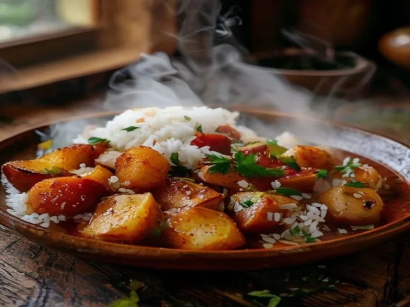 Curry japones kare raisu — receta de cocina Japonesa