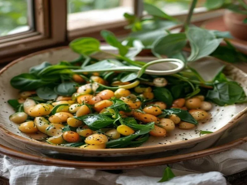 Épinards aux pois chiches andalous — receta de cocina méditerranéen