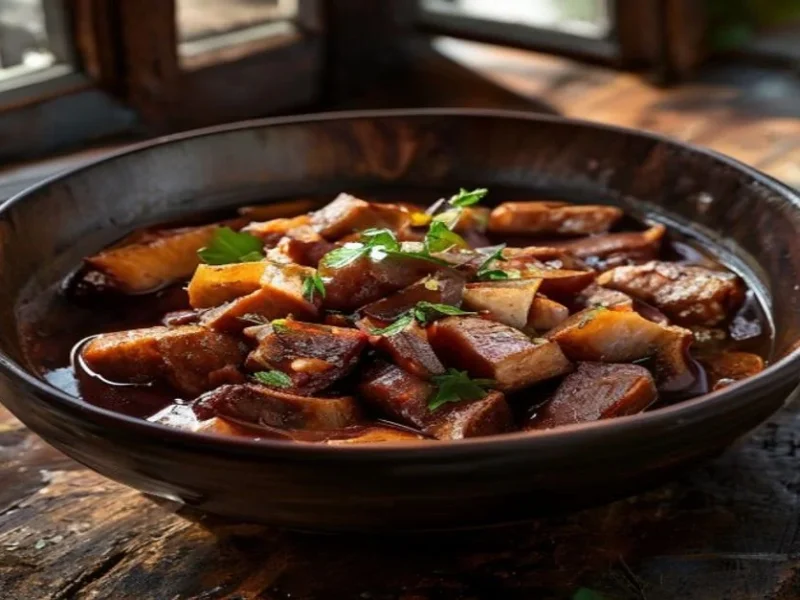 Fenkata (ragoût de lapin) — receta de cocina International