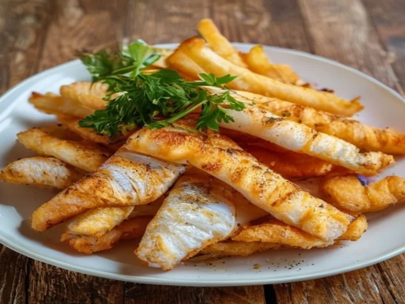 Fish and Chips — receta de cocina International