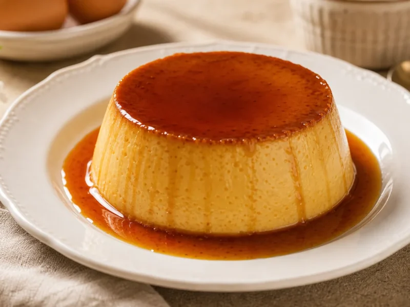 Crème anglaise aux œufs classique et caramel maison — receta de cocina méditerranéen