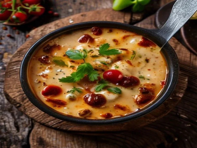 Fondue Au Fromage — receta de cocina méditerranéen
