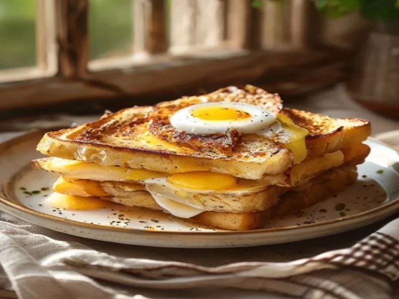 pain perdu classique — receta de cocina méditerranéen