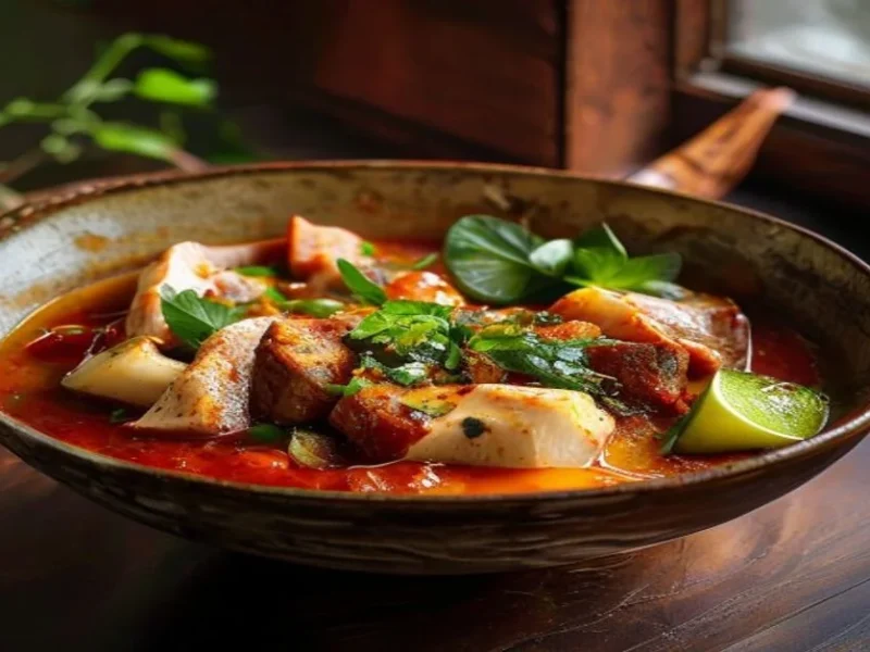 Gaeng panang de boeuf — receta de cocina Thaïlandaise