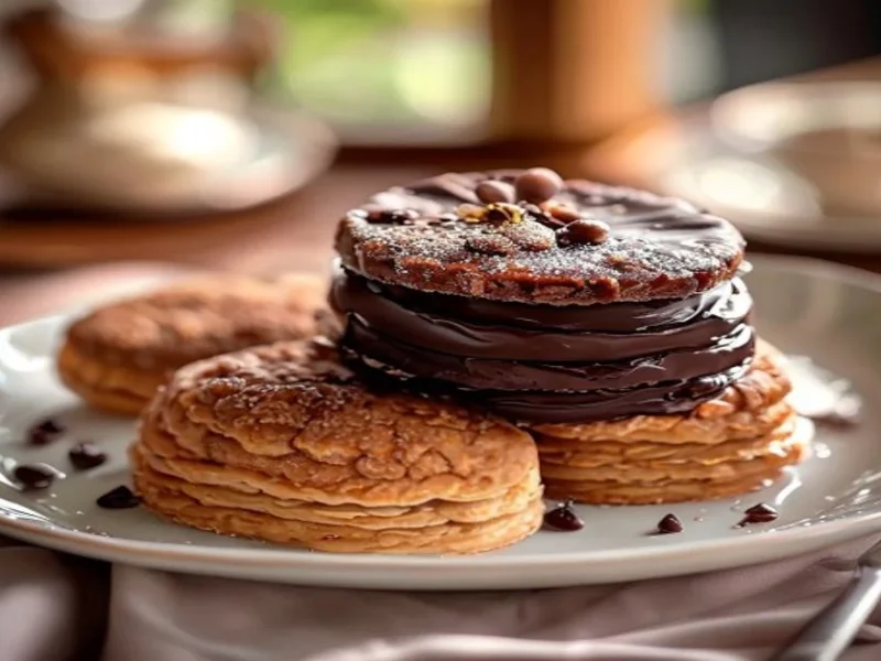 Biscuits double chocolat — receta de cocina International