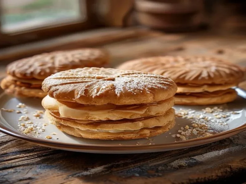 biscuits linzer — receta de cocina International