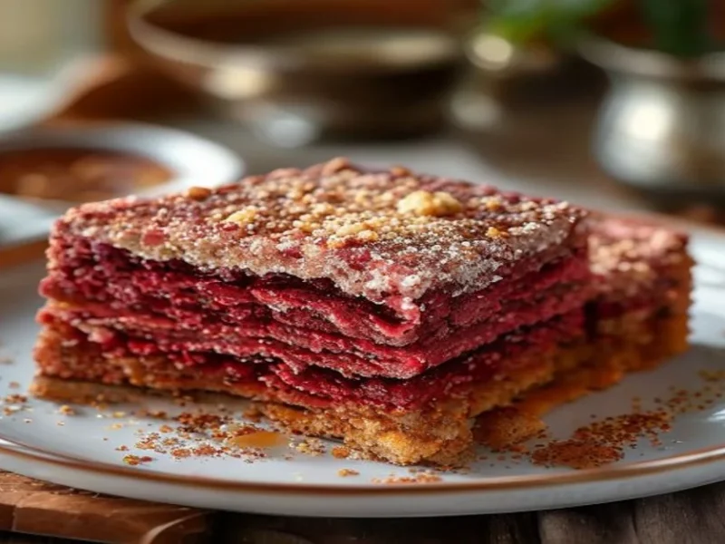 Red velvet cookies — receta de cocina International
