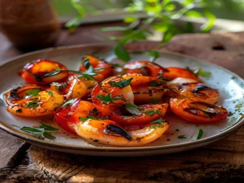 Gambas al ajillo estilo andaluz — receta de cocina Mediterranean