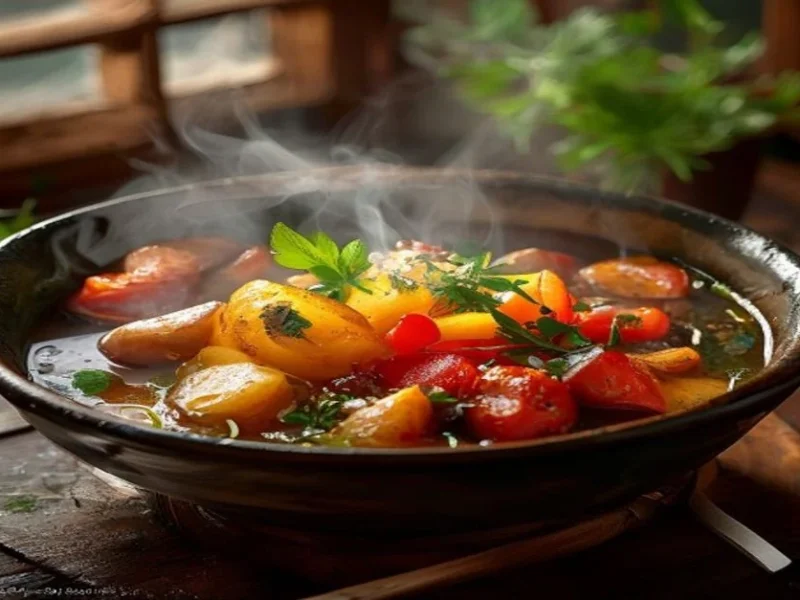 Gamjatang — receta de cocina Asian