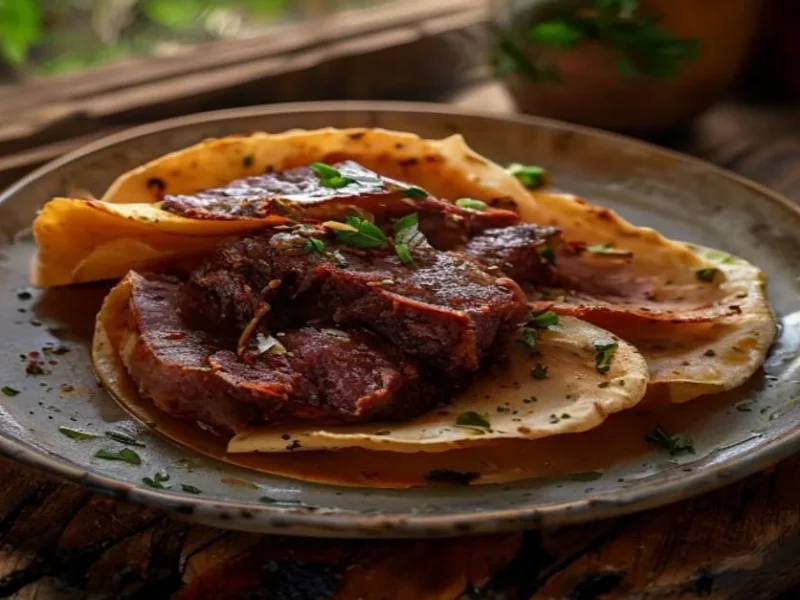 Gringas al pastor — receta de cocina Mexicana