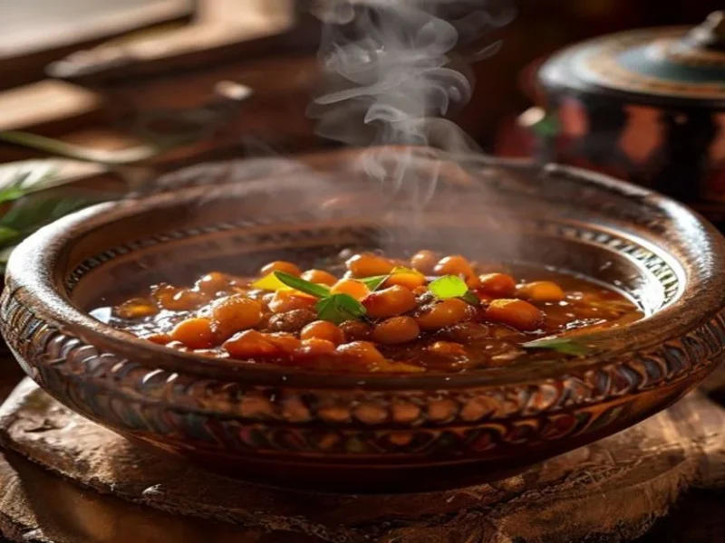 Harira marroqui tradicional — receta de cocina Marroquí