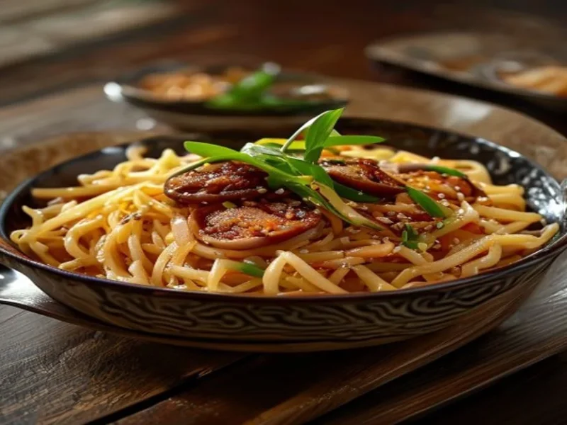 Jajangmyeon — receta de cocina Asiática