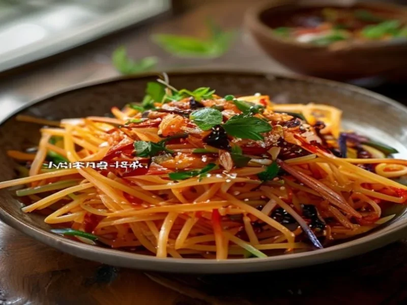 Japchae — receta de cocina Asiática