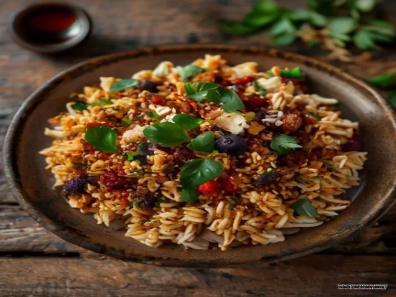 الكشري — receta de cocina متوسطة