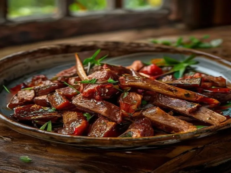 الخاصرة المتبلة على الطريقة المكسيكية — receta de cocina مكسيكية