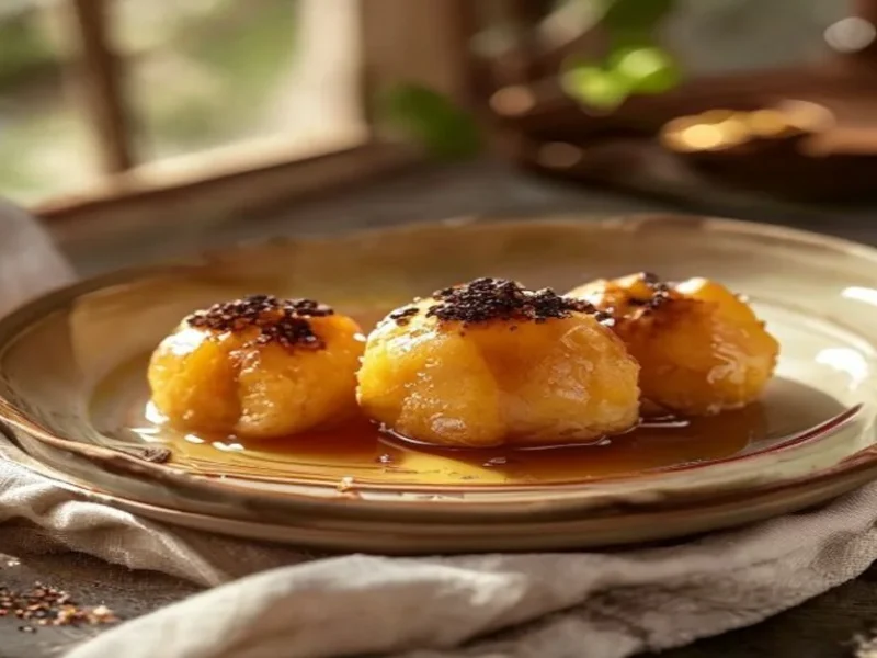 لوكوميدز بالعسل والقرفة — receta de cocina متوسطة