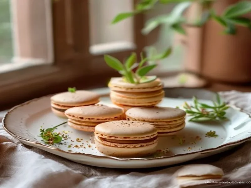 الماكرون الفرنسي — receta de cocina متوسطة
