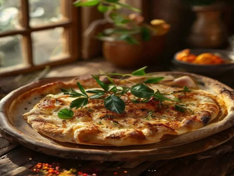 مناقيش زعتر محلية الصنع — receta de cocina متوسطة
