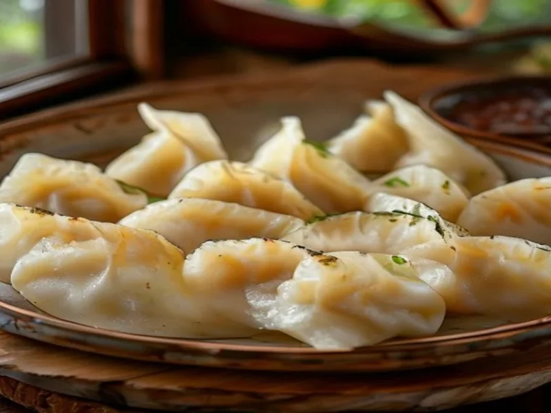 ماندو الكورية — receta de cocina آسيوية