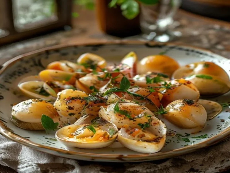 Mejillones mariniere — receta de cocina متوسطة